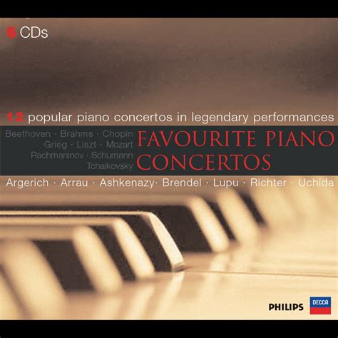 ‎favourite Piano Concertos 잉글리시 체임버 오케스트라 제프리 테이트 런던 필하모닉 오케스트라 And 마르타 아르헤리치의 앨범 Apple Music