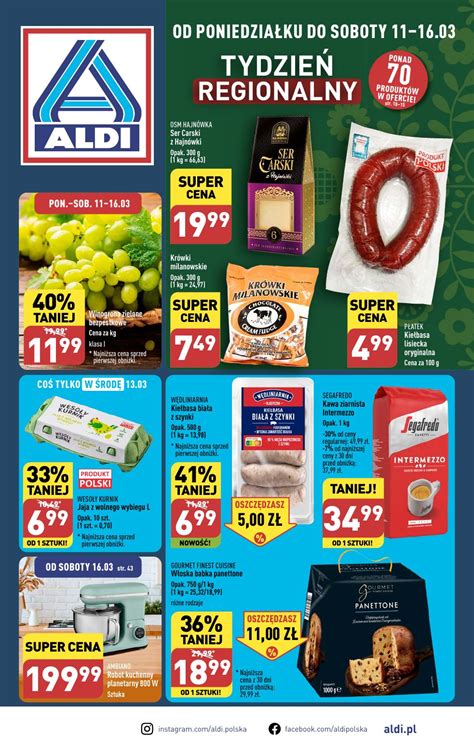 Gazetka Promocyjna Aldi Aldi Ma To Co Od Poniedzia Ku Do Soboty