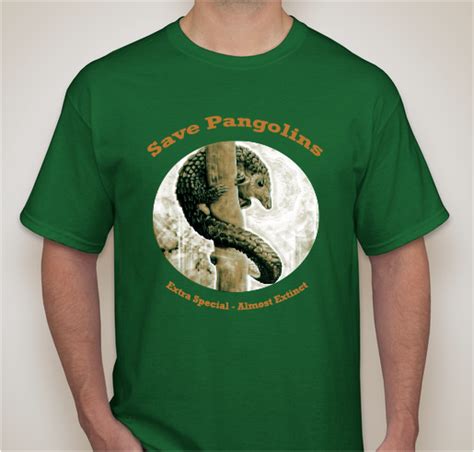 Save Pangolin T Shirt Custom Ink Fundraising