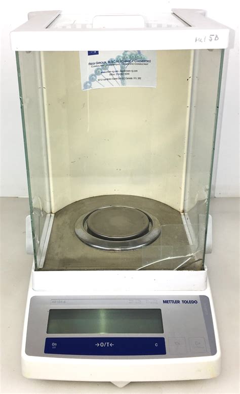 Used Mettler Toledo AB104 S FACT Precision Balance 110g X 0 001g For