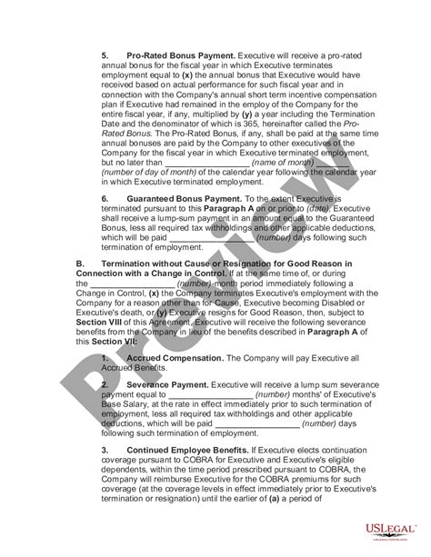 Employment Agreement Between Corporation And Chief Accounting Officer At Will Employment Us