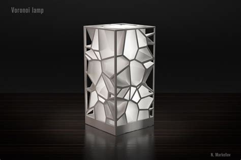 Voronoi Lamp High Quality Version 3d Model 3d Printable Stl