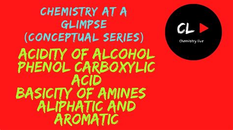 Order Of Acidity And Basicity Of Organic Compounds Ncert Cbse