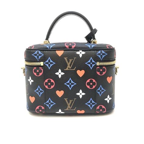 Louis Vuitton Vanity Shoulder Bag Pm Black Fmulticolor Game On