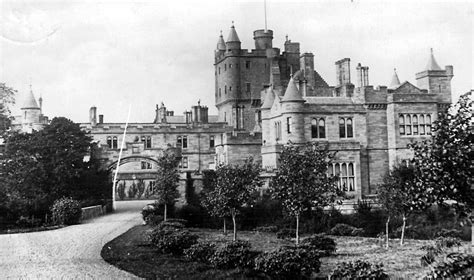 Tour Scotland: Old Photograph Hoddom Castle Scotland