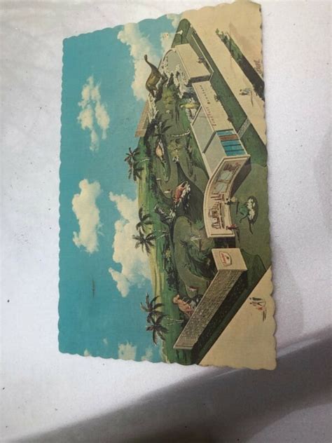 Unused Postcard 1964 1965 New York Worlds Fair Sinclair Dinoland