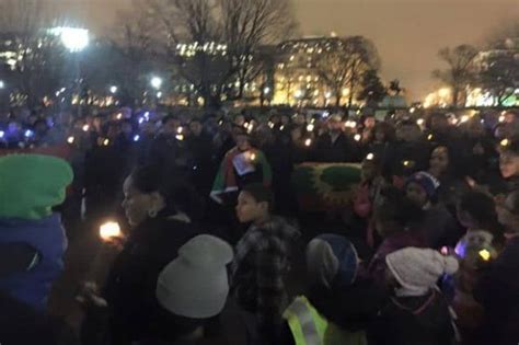 Indian Americans Hold Rally Outside White House To Protest Agasinst