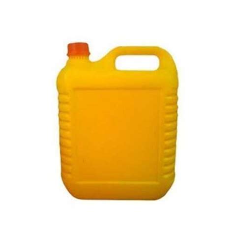 Yellow Edible Oil Can 5 Liter Capacity 180 Gram Net Weight Plain