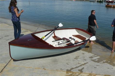 Boat Building Academy Students Launch A 14ft Rowing Skiff With Wooden