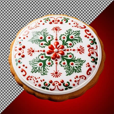 Premium PSD Decorated Tasty Cookie