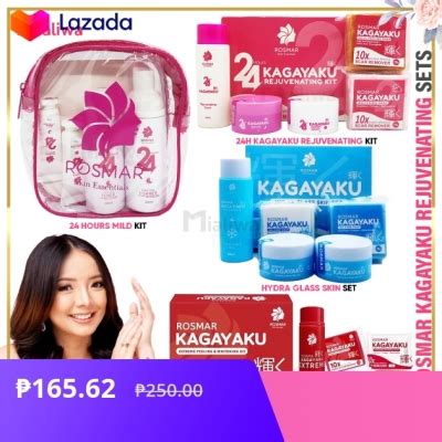 Rosmar Hours Mild Kit Kagayaku Rejuvenating Set Extreme Peeling