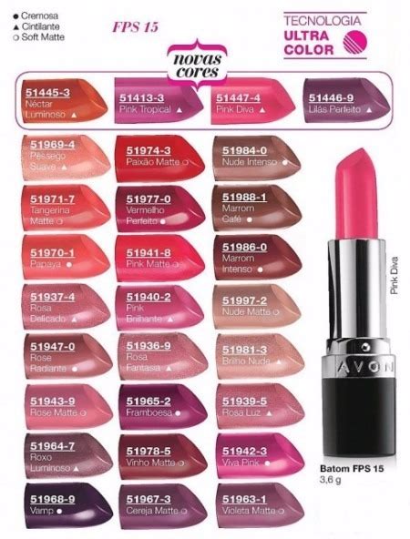 Batom Ultra Color Avon E Avon Matte V Rias Cores Oferta R Em