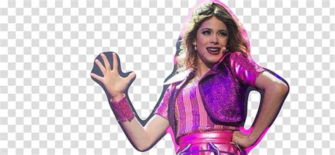 Martina Stoessel Shoot Violetta En Vivo Transparent Background Png