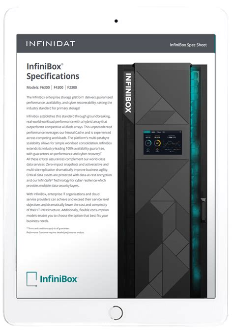 Infinibox Enterprise Storage System Infinidat