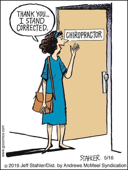 Chiropractic Funny Cartoons