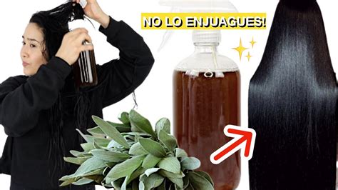 No Lo Enjuagues Y Tu Cabello No Dejara De Crecer 😱 Cubre Canas Y DetÉn