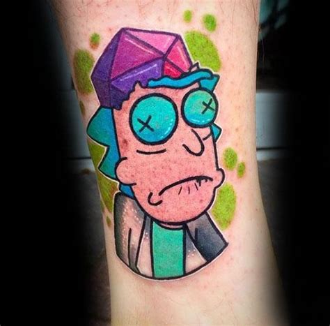 Top Best Rick And Morty Tattoo Ideas Inspiration Guide