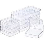 Amazon Satinior Pack Clear Plastic Beads Storage Containers Box