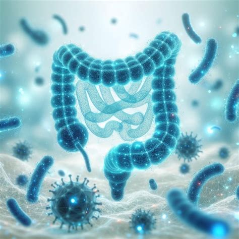 Premium Photo Intestinal Bacteria Floating