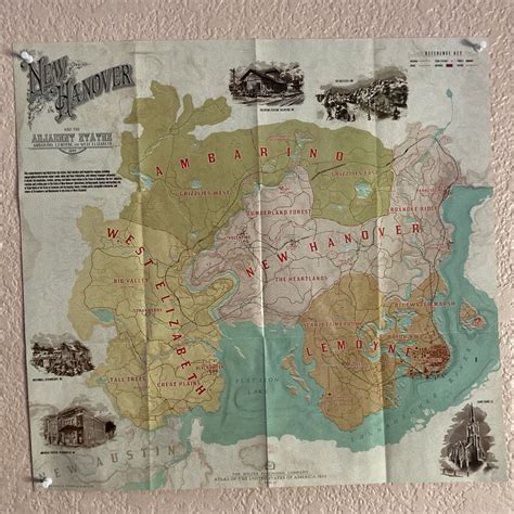 Red Dead Redemption 2 Map