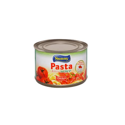 Sunny Pasta Sauce Chicken Flavour Canned 200g Sunny Food Canners