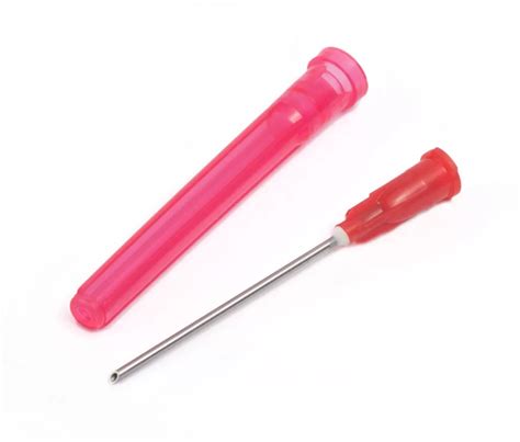 RELI Blunt Fill Needle Non Filtered Sterile Red 18ga Pink 1 Inch Medentrx