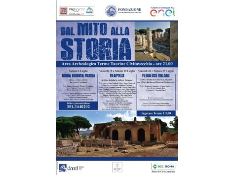 V Edizione Della Rassegna Teatrale Dal Mito Alla Storia Alle Terme