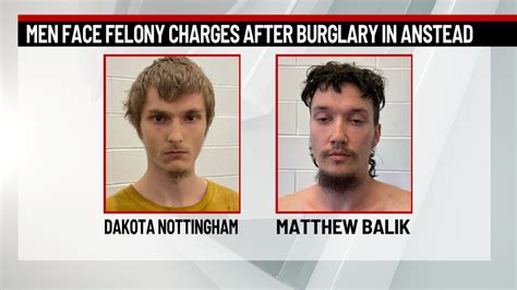 Two Men Face Felony Charges After Burglary In Fayette County