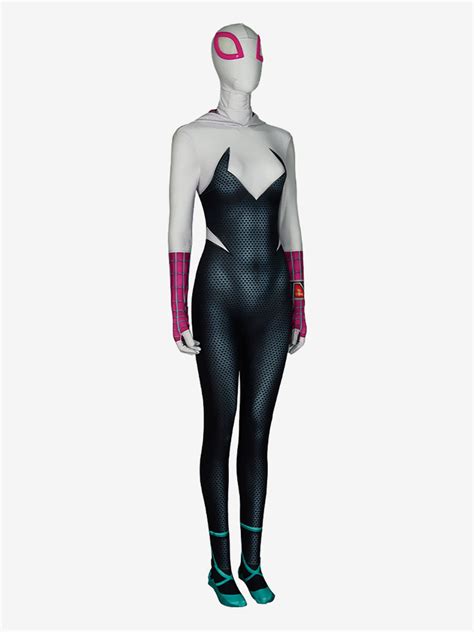 Traje De Cosplay De Spider Man Spider Gwen De Marvel Comics