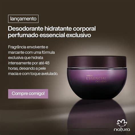 Desodorante Hidratante Essencial Exclusivo Natura Hidratante Corporal