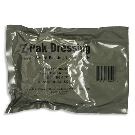 Z-PAK Z-PAK Gauze Dressing | Chinook Medical Gear, Inc.