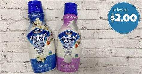 Almond Breeze Creamer as low as $2.00! - Kroger Krazy