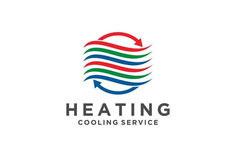 Hvac Logo Design Heating Ventilation And Air Conditioning Hvac Logo