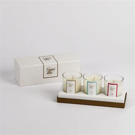 Scented Candles Gift Box 1 Campos De Ibiza