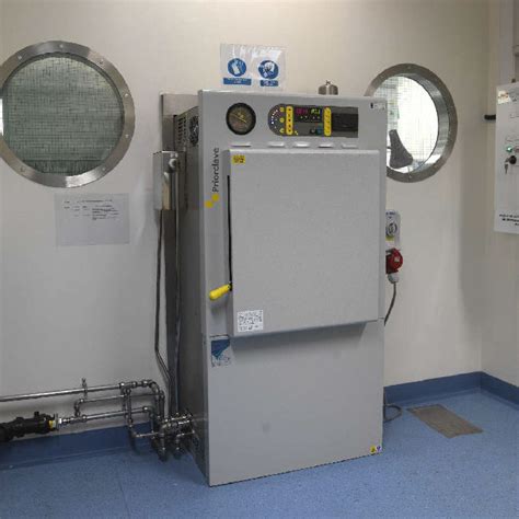 Laboratory Autoclave Priorclave Front Loading Double Door Pass