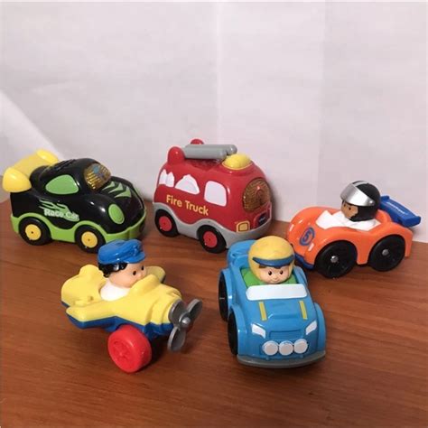 Mattel | Toys | Toy Cars Small Bundle Lot Mattel Little People Vtech ...