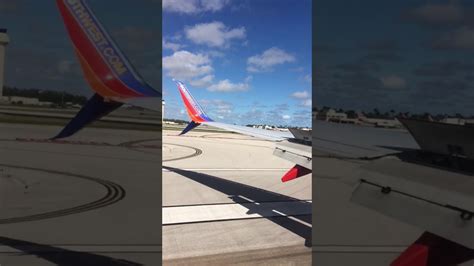 Southwest Airlines Landing At West Palm Beach Airport PBI 4K 737 8H4