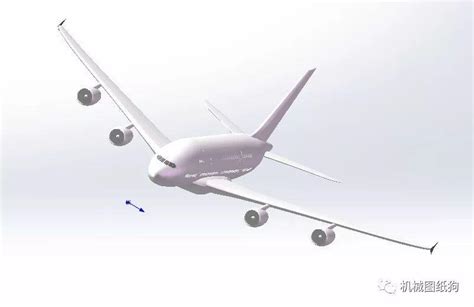 【飞行模型】空客a380飞机模型3d图纸 Igs格式 客机设计三维建模 知乎