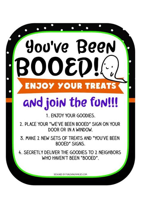 Youve Been Booed Printable Signs Super Cute And Totally Free Fun