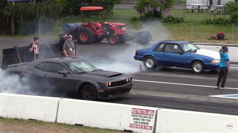 Fox Body Mustang Murders Dodge Demon - The Mustang Source