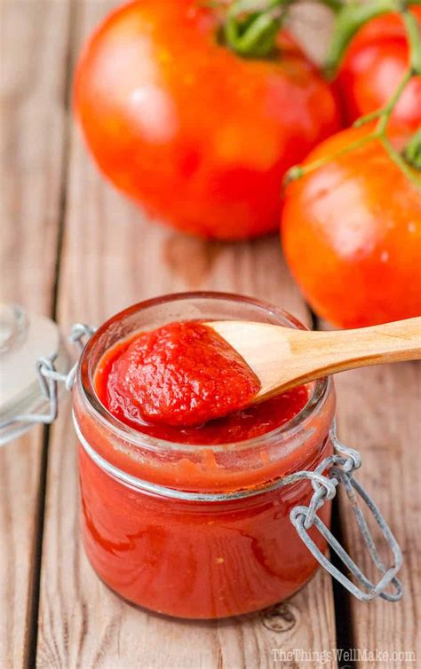 Easy Homemade Tomato Paste Recipe Oh The Things Well Make