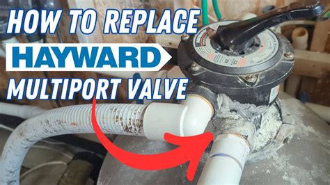 How To Replace A Hayward Multiport Valve Youtube