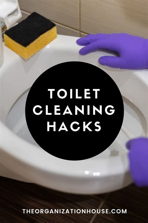 Toilet Cleaning Hacks - The Organization House