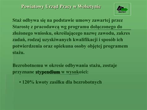 Ppt Powiatowy Urz D Pracy W Wolsztynie Powerpoint Presentation Free