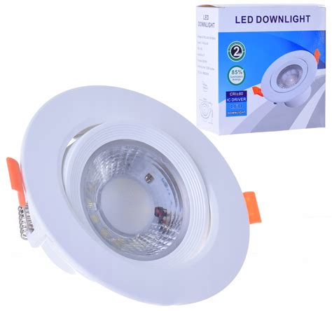 5W OPRAWA Sufitowa LED SMD LAMPA Oczko Halogen 50W Oprawa Lampa