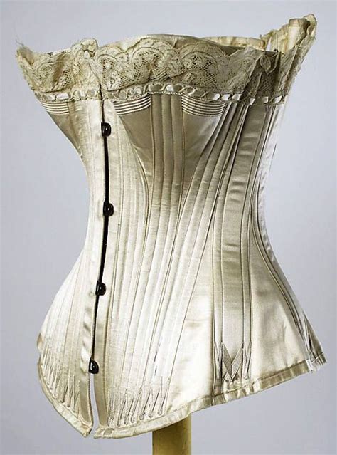 Corset American Via The Metropolitan Museum Of Art Victorian