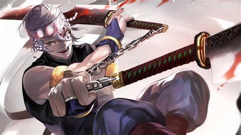 Tengen Uzui Vs. Gyutaro Fight 4K Live Wallpaper | 3840x2160