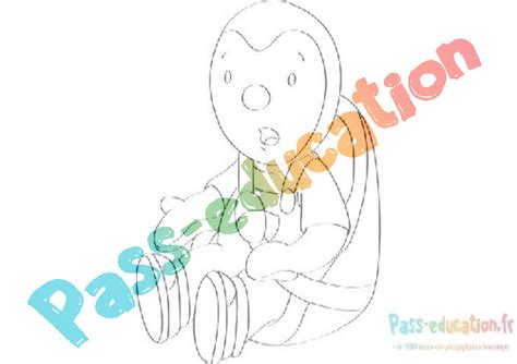 Coloriage Tchoupi Gratuit Imprimer Dessins De Tchoupi En Pdf