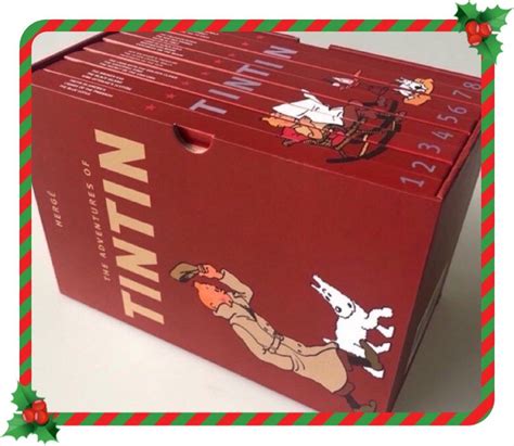 Tintin The Adventures Of Tintin Box Set Hardcover Books Hobbies