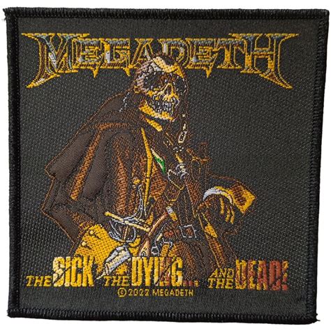 Patch Megadeth The Sick The Dying And The Dead Fantotalde